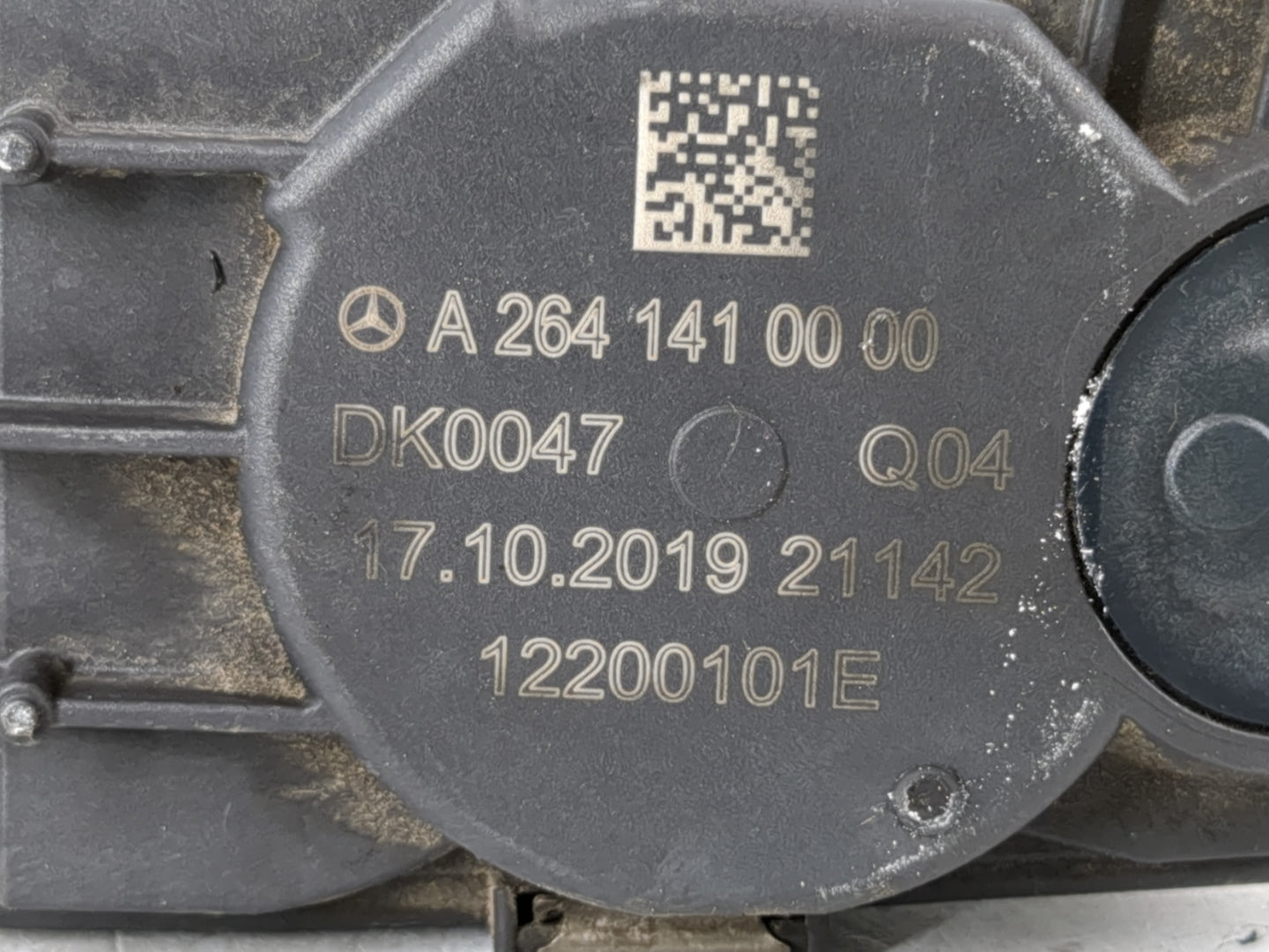 2020-2021 Mercedes-Benz Cla250 Throttle Body P/N:A 264 141 00 00 Fits Fits 2020 2021 2022 OEM Used Auto Parts - Oemusedautop