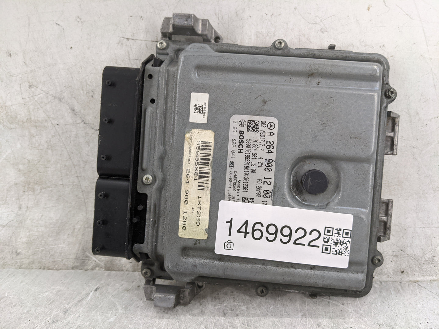 2020-2021 Mercedes-Benz Cla250 PCM Engine Control Computer ECU ECM PCU OEM P/N:A2649001200 A2649011900 Fits Fits 2020 2021 2
