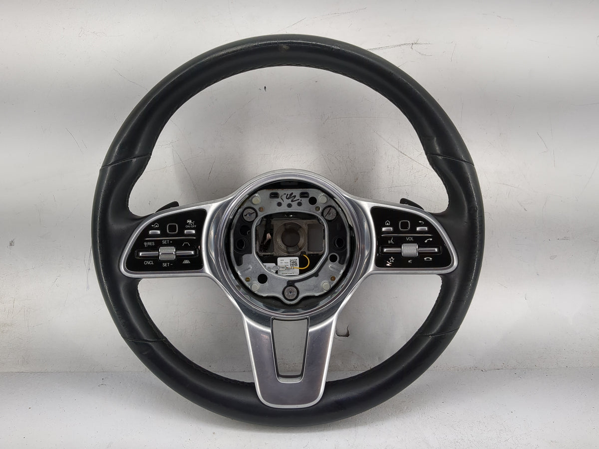 2020 Mercedes-benz E-class Steering Wheel Oem Black - Oemusedautoparts1.com