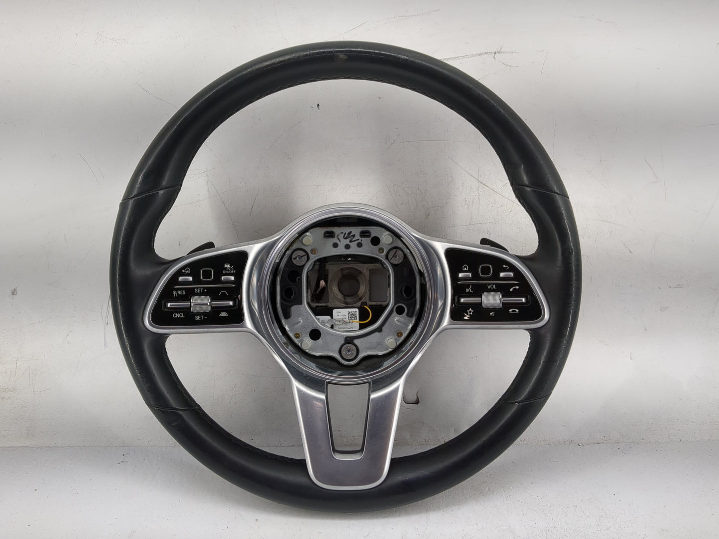 2020 Mercedes-benz E-class Steering Wheel Oem Black - Oemusedautoparts1.com