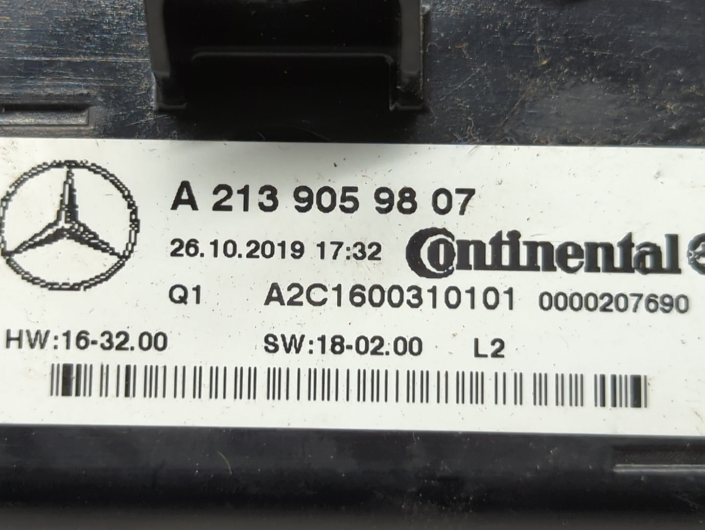 2020 Mercedes-Benz E350 Climate Control Module Temperature AC/Heater Replacement P/N:A 213 905 98 07 Fits Fits 2017 2018 201