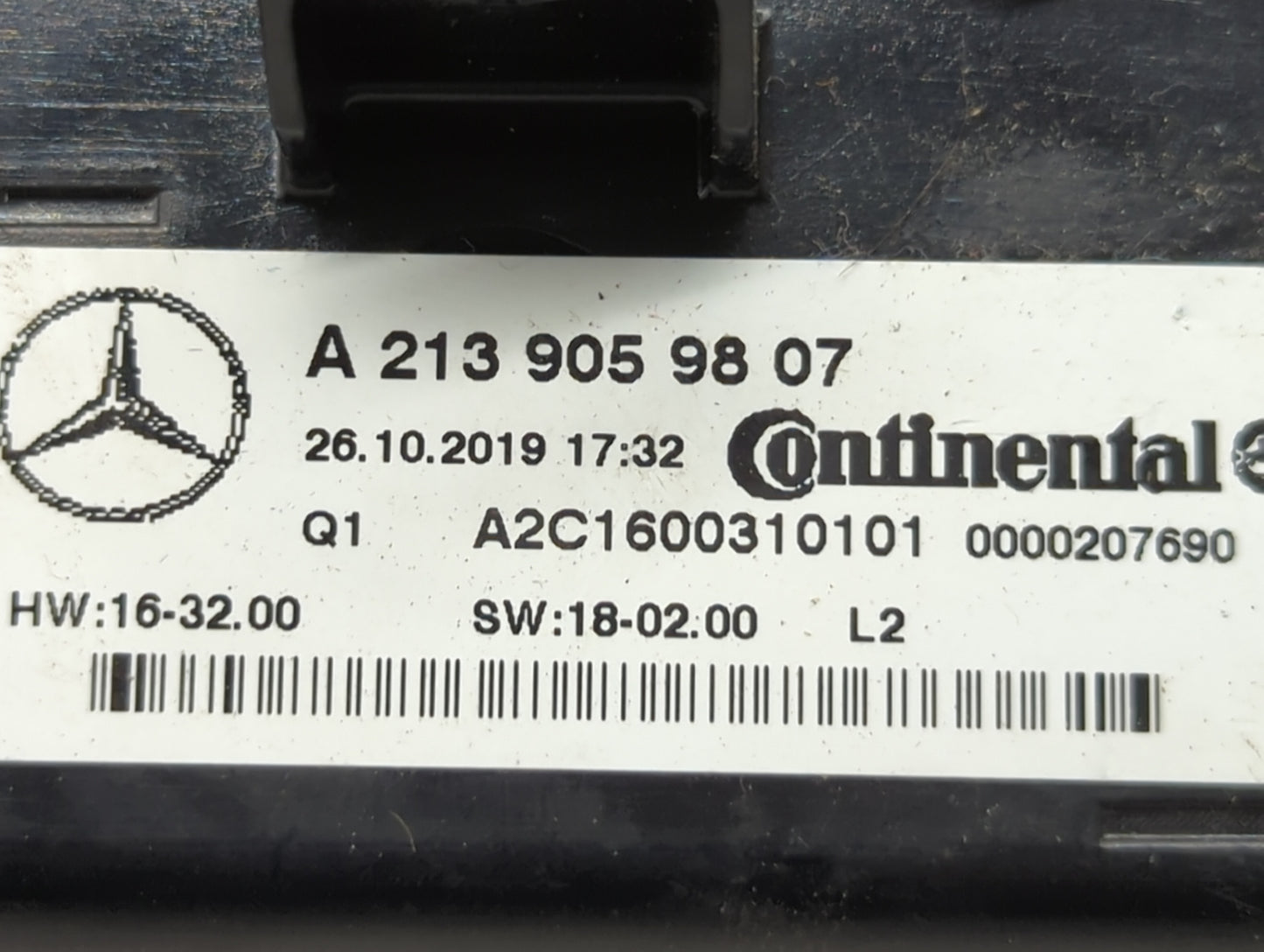 2020 Mercedes-Benz E350 Climate Control Module Temperature AC/Heater Replacement P/N:A 213 905 98 07 Fits Fits 2017 2018 201