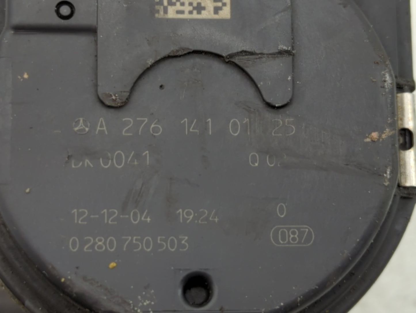 2020 Mercedes-Benz E350 Throttle Body P/N:A 276 141 01 25 0 280 750 503 Fits Fits 2019 2021 2022 OEM Used Auto Parts - Oemus