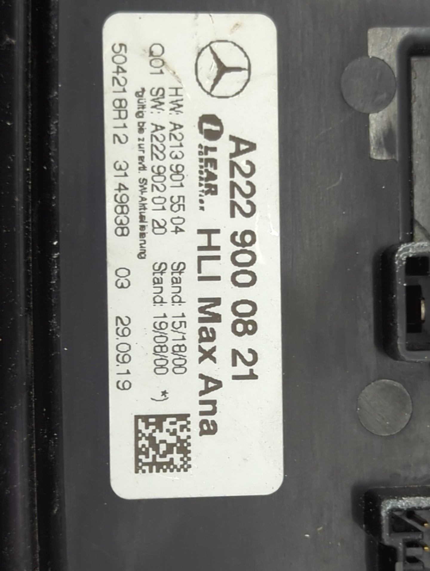 2020 Mercedes-benz Eclass Headlight Ballast Head Light - Oemusedautoparts1.com