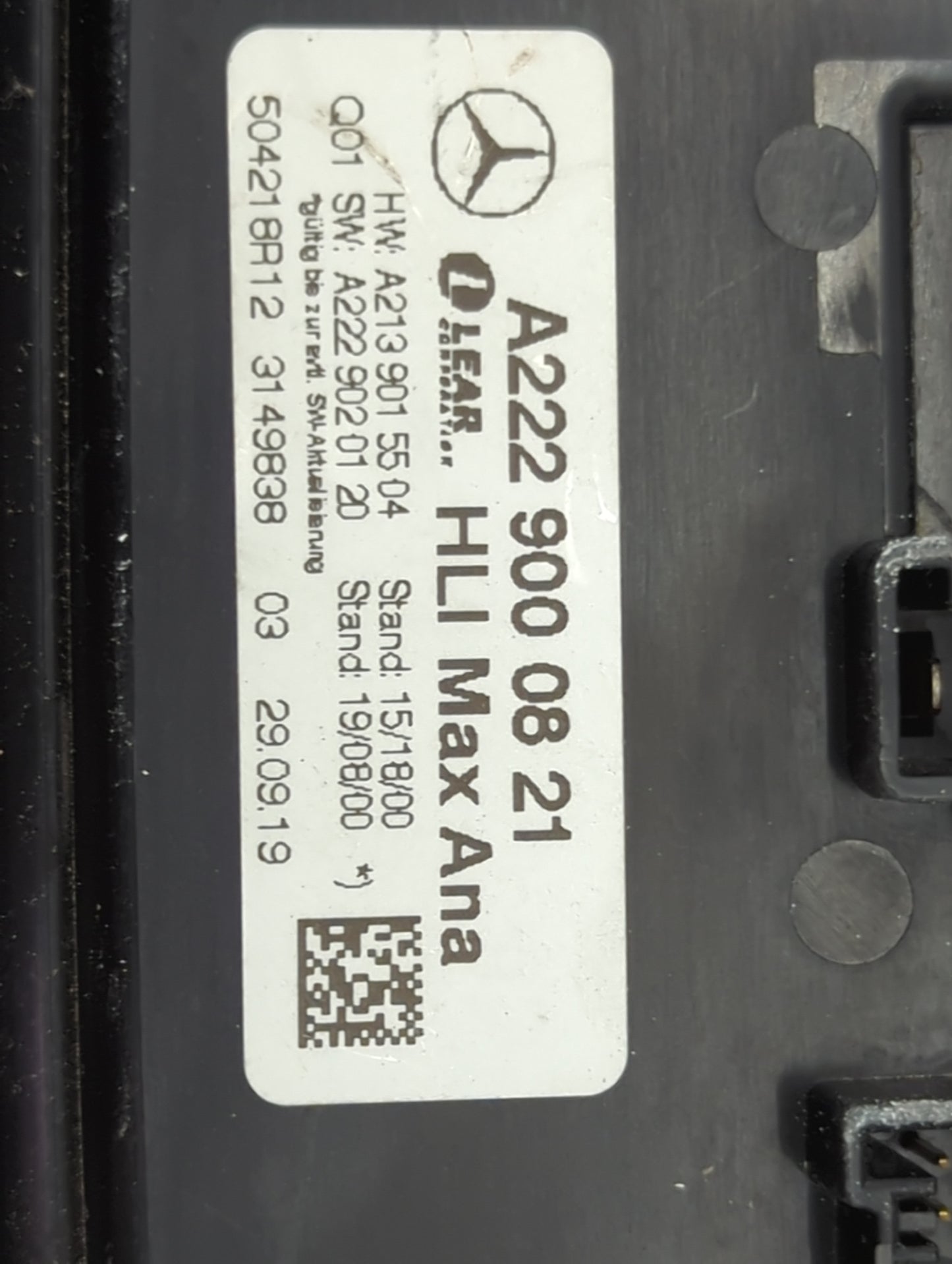 2020 Mercedes-benz Eclass Headlight Ballast Head Light - Oemusedautoparts1.com