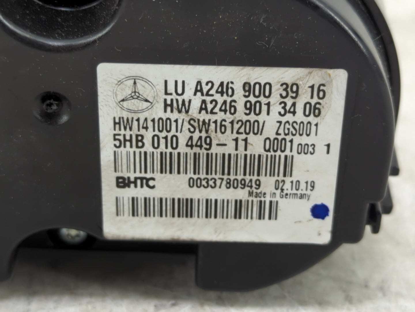 2015-2020 Mercedes-Benz Gla250 Climate Control Module Temperature AC/Heater Replacement P/N:A246 901 34 06 A246 900 39 16 Fi