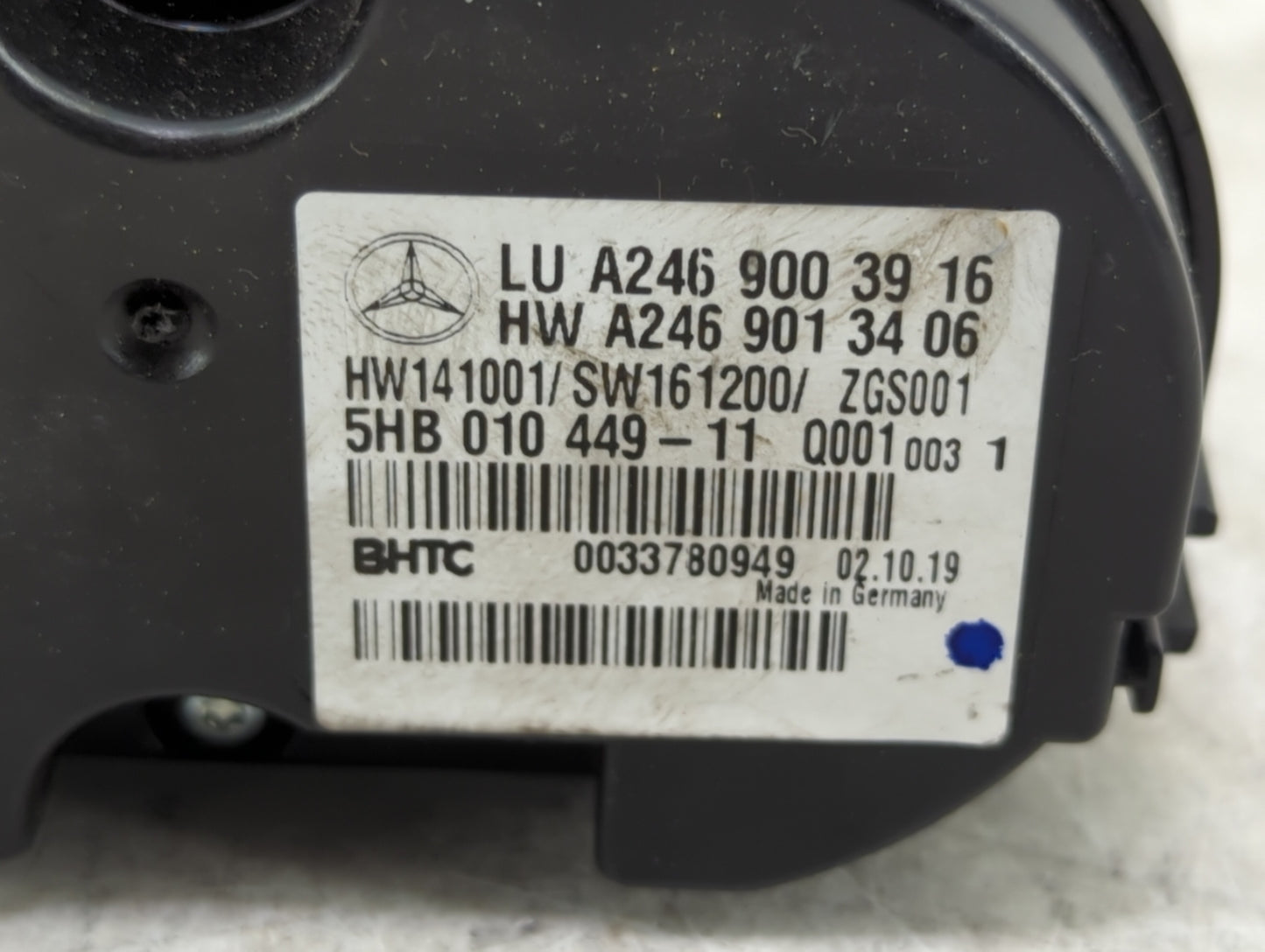 2015-2020 Mercedes-Benz Gla250 Climate Control Module Temperature AC/Heater Replacement P/N:A246 901 34 06 A246 900 39 16 Fi
