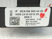2015-2020 Mercedes-Benz Gla250 Master Power Window Switch Replacement Driver Side Left P/N:A166 905 44 00 Fits OEM Used Auto
