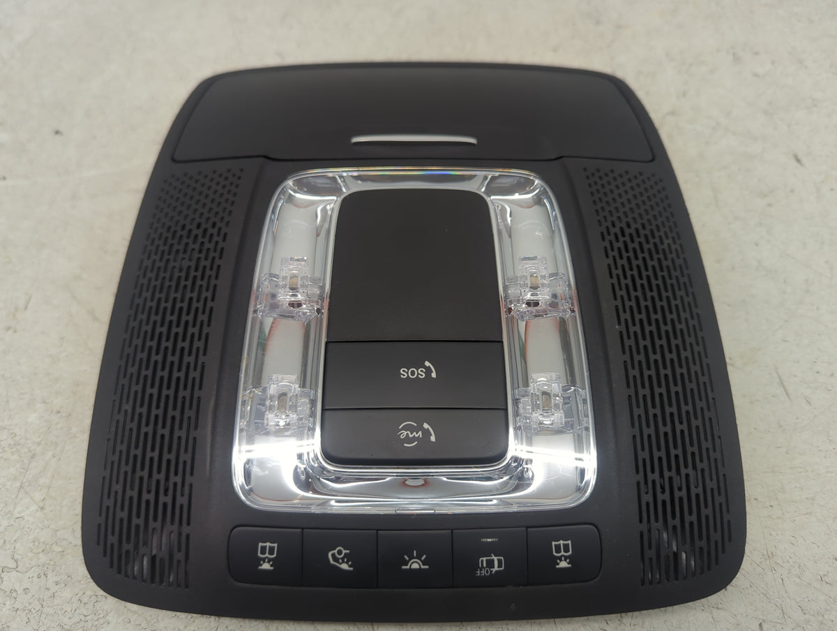2020 Mercedes-benz Glb250 Overhead Roof Console Black - Oemusedautoparts1.com