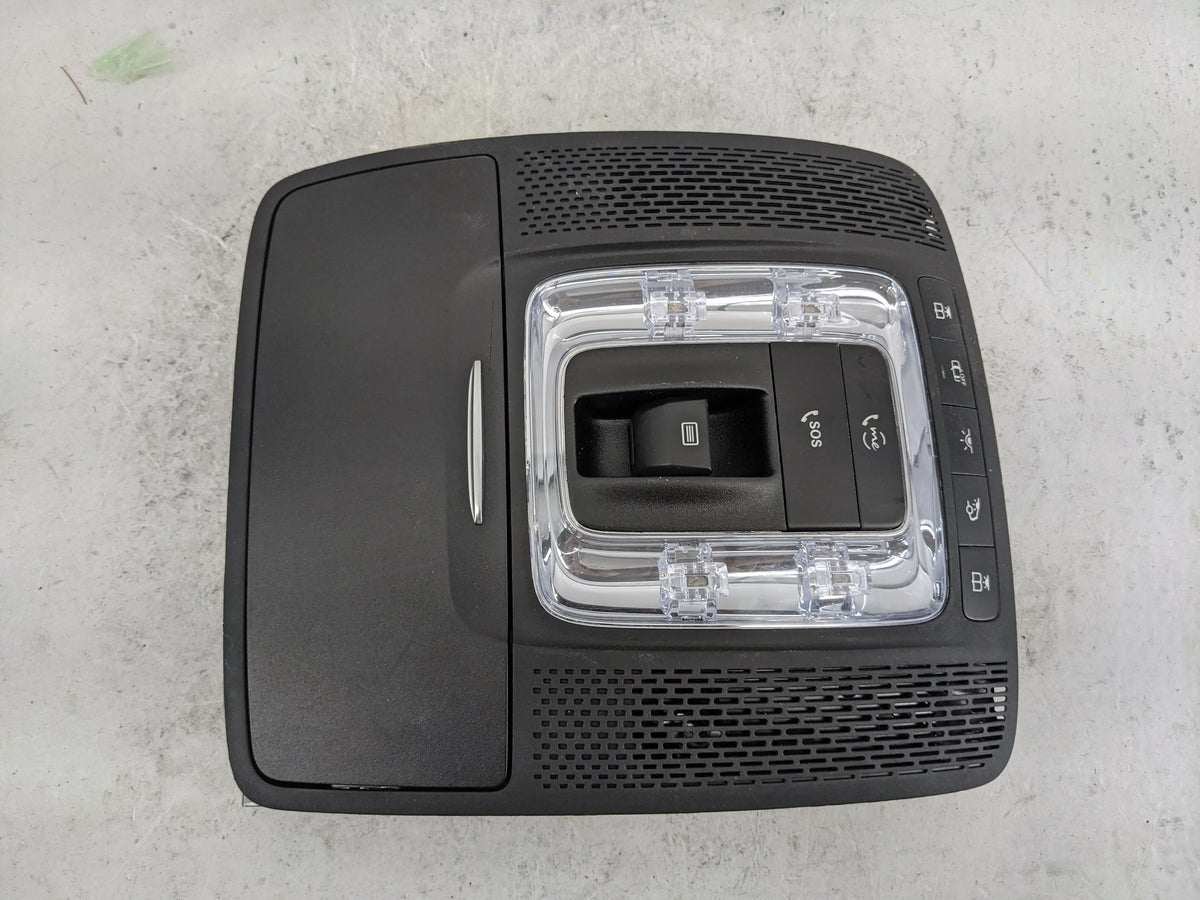 2020 Mercedes-benz Glb250 Overhead Console W/rear Climate Control Black - Oemusedautoparts1.com
