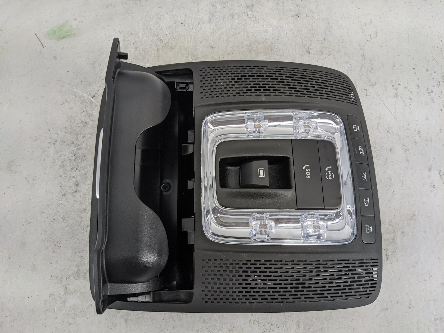 2020 Mercedes-benz Glb250 Overhead Console W/rear Climate Control Black - Oemusedautoparts1.com