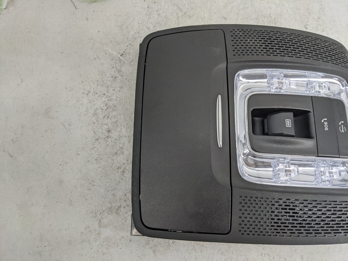 2020 Mercedes-benz Glb250 Overhead Console W/rear Climate Control Black - Oemusedautoparts1.com