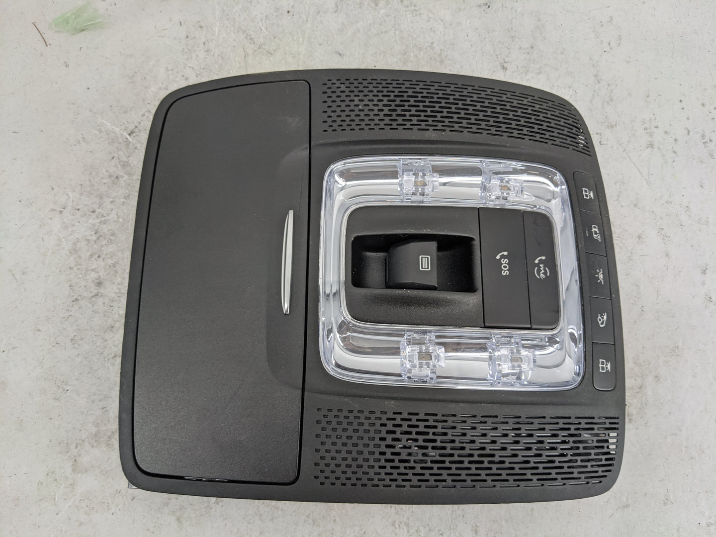 2020 Mercedes-benz Glb250 Overhead Console W/rear Climate Control Black - Oemusedautoparts1.com