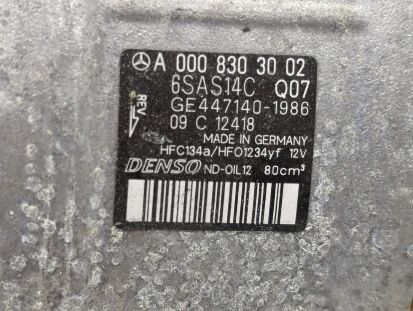 2018-2022 Mercedes-benz Glc300 Air Conditioning A/c Ac Compressor Oem - Oemusedautoparts1.com