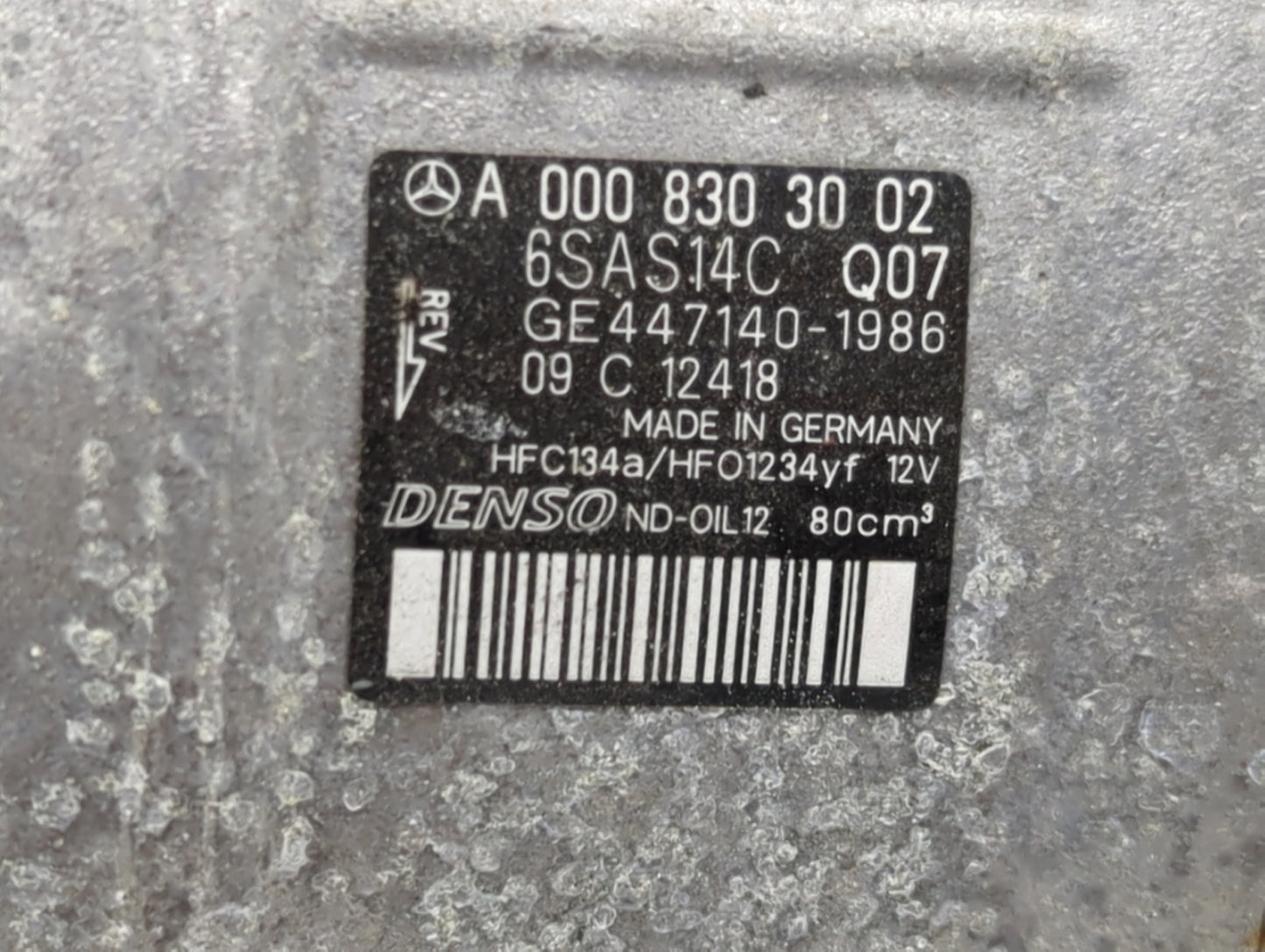 2018-2022 Mercedes-benz Glc300 Air Conditioning A/c Ac Compressor Oem - Oemusedautoparts1.com