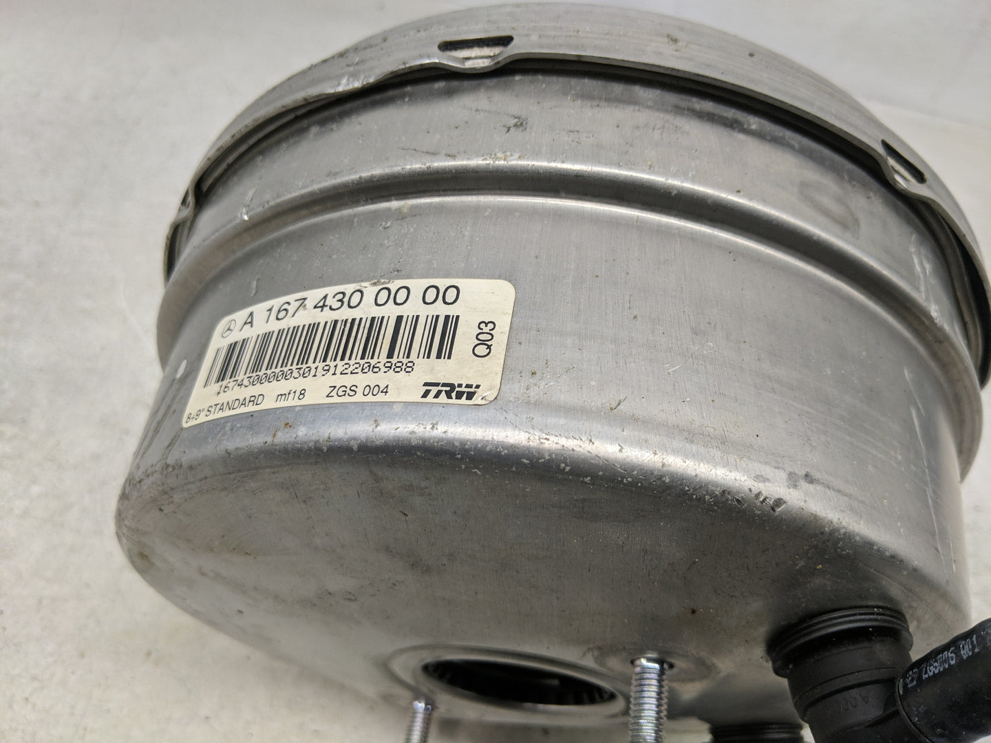 2020-2020 Mercedes-benz Gls450 Power Brake Booster Oem - Oemusedautoparts1.com