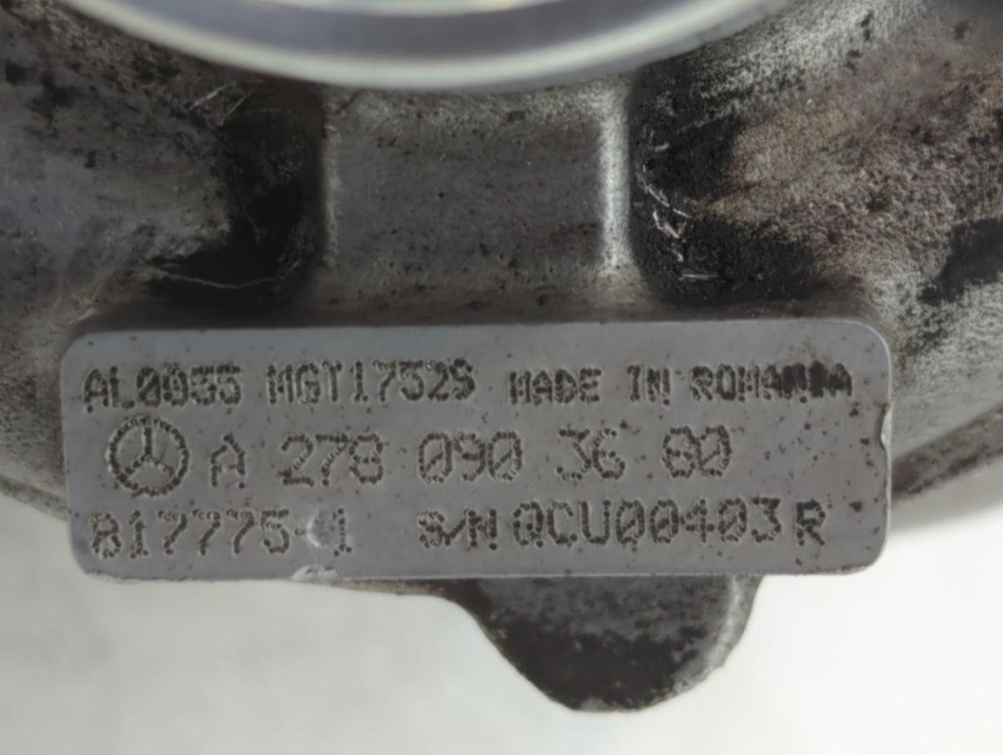 Mercedes-benz Sl550 Turbocharger Turbo Charger Super Charger Supercharger - Oemusedautoparts1.com