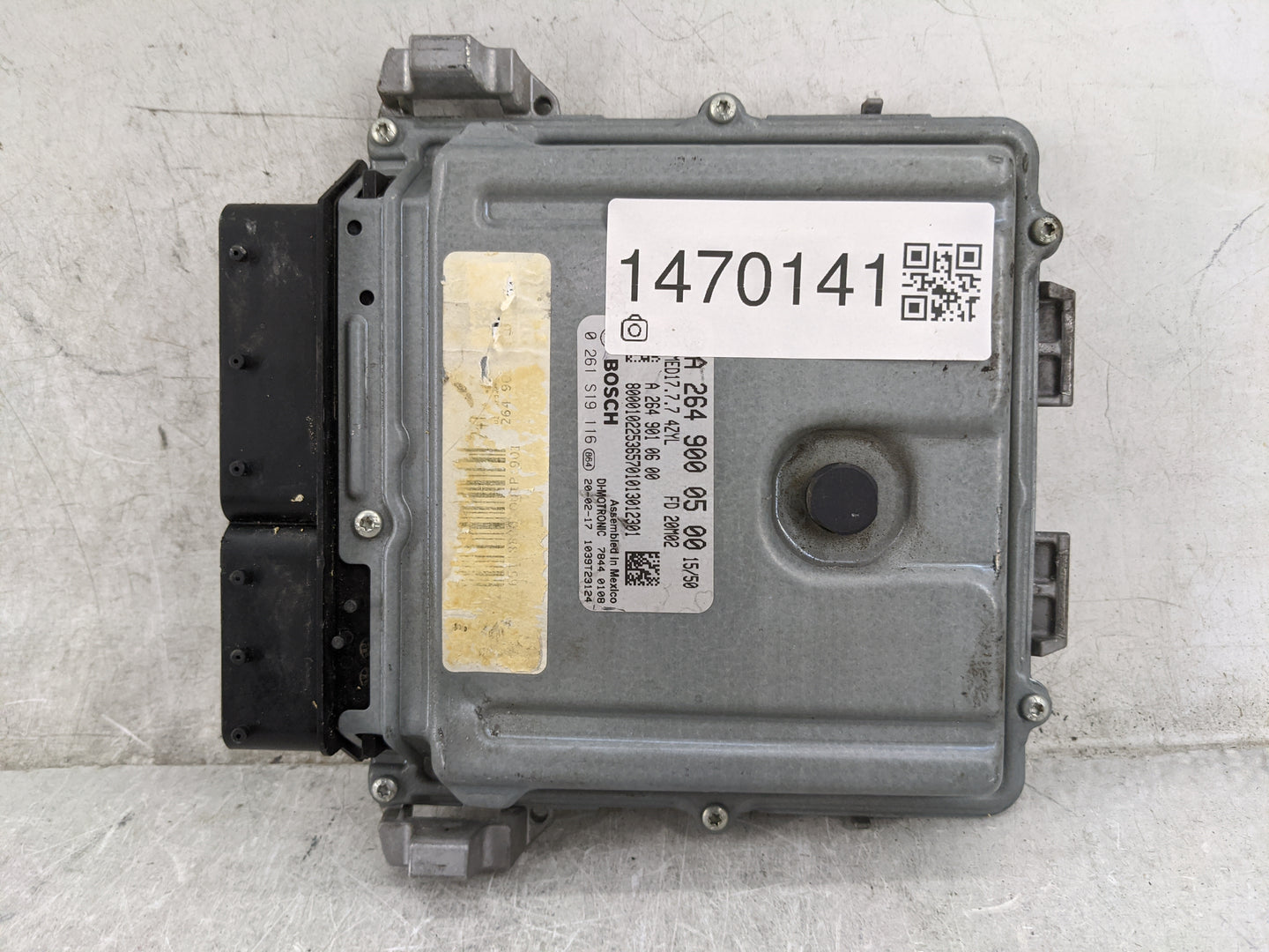 2020 Mercedes Gle350 PCM Engine Control Computer ECU ECM PCU OEM P/N:A2649000500 A2649010600, 0261S19116 Fits Fits 2021 2022