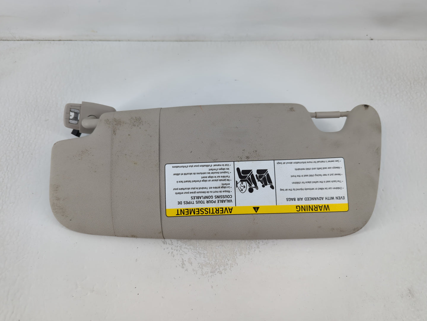 2020 Mini Cooper Sun Visor Shade Replacement Passenger Right Mirror Fits OEM Used Auto Parts - Oemusedautoparts1.com
