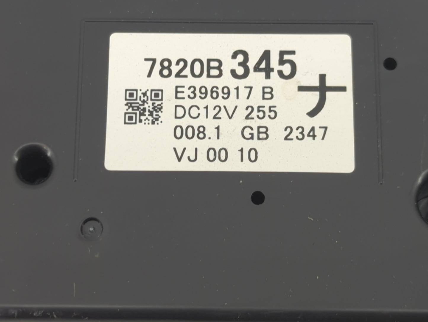 2020 Mitsubishi Eclipse Cross Climate Control Module Temperature AC/Heater Replacement P/N:7820B345 E396917B Fits OEM Used A