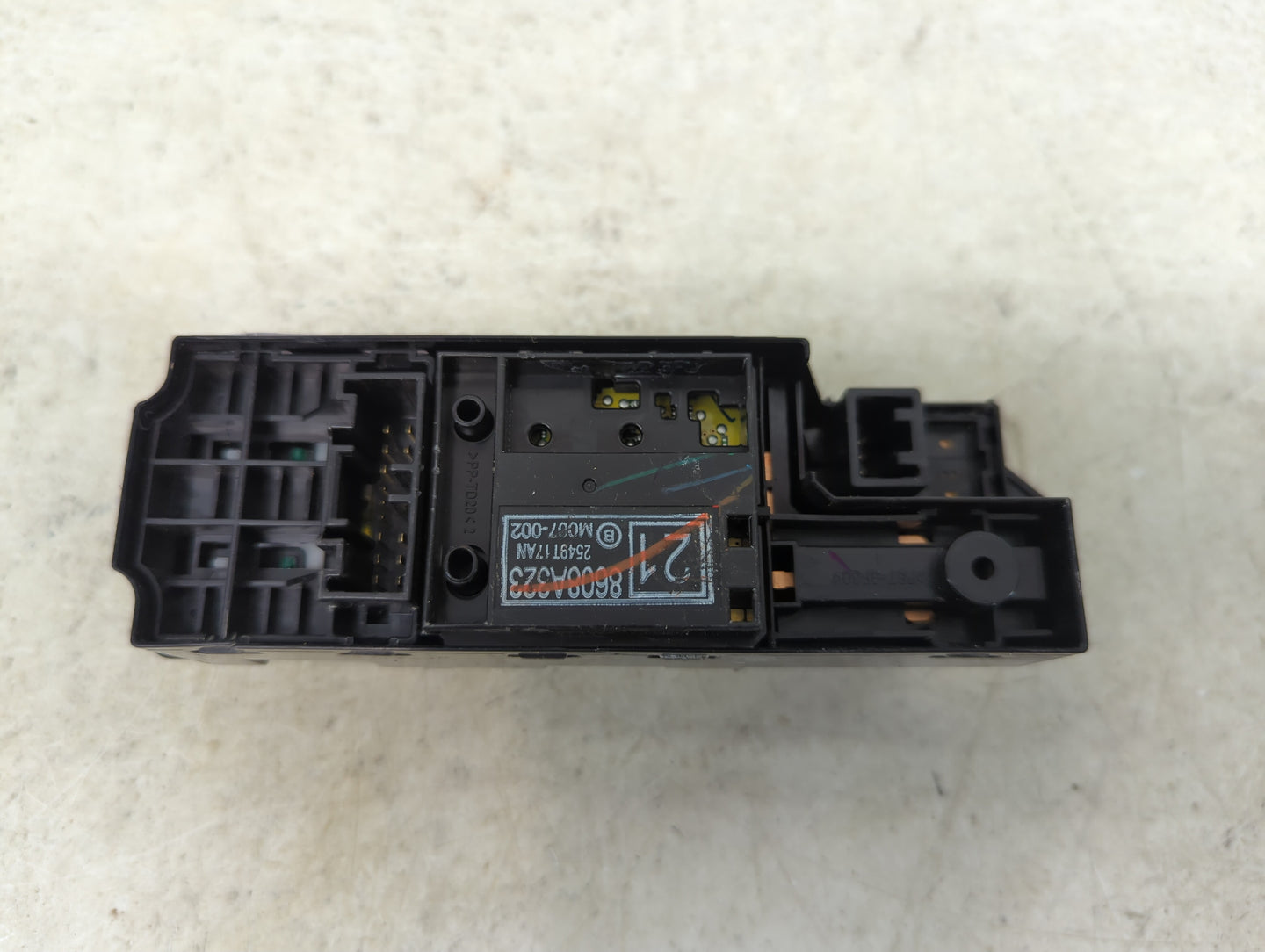 2018 Mitsubishi Eclipse Cross Master Power Window Switch Replacement Driver Side Left P/N:8608A323 Fits OEM Used Auto Parts 