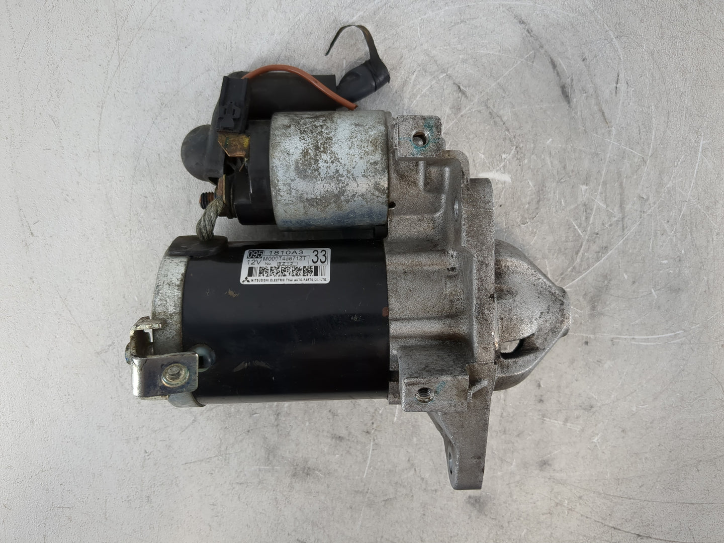 2020 Mitsubishi Mirage Car Starter Motor Solenoid OEM P/N:0951810A3 M000T46871ZT Fits OEM Used Auto Parts - Oemusedautoparts