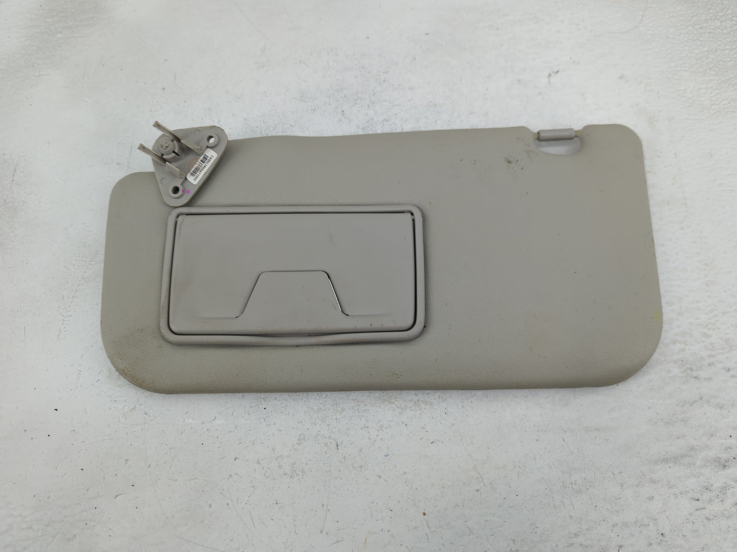2014 Mitsubishi Mirage Sun Visor Shade Replacement Driver Left Mirror Fits OEM Used Auto Parts - Oemusedautoparts1.com