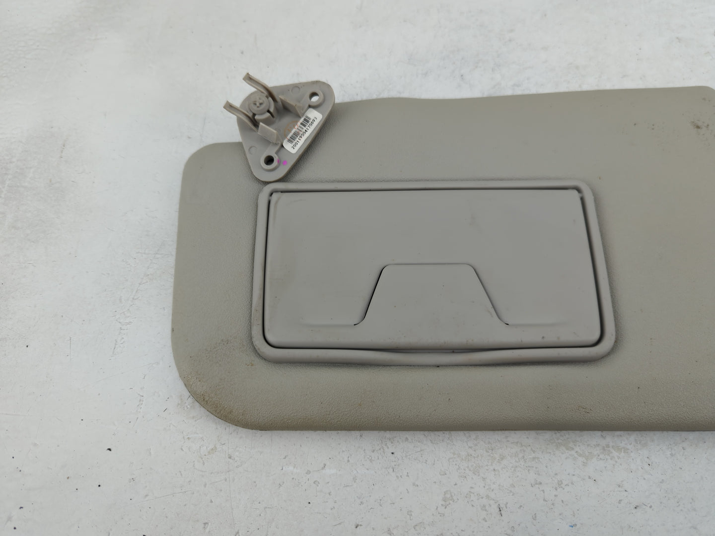 2014 Mitsubishi Mirage Sun Visor Shade Replacement Driver Left Mirror Fits OEM Used Auto Parts - Oemusedautoparts1.com