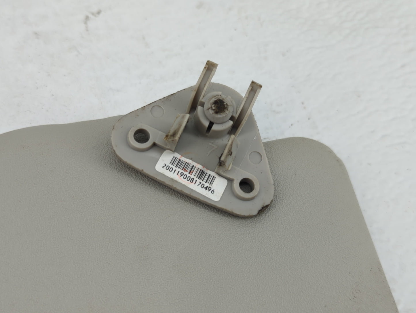 2014 Mitsubishi Mirage Sun Visor Shade Replacement Passenger Right Mirror Fits OEM Used Auto Parts - Oemusedautoparts1.com