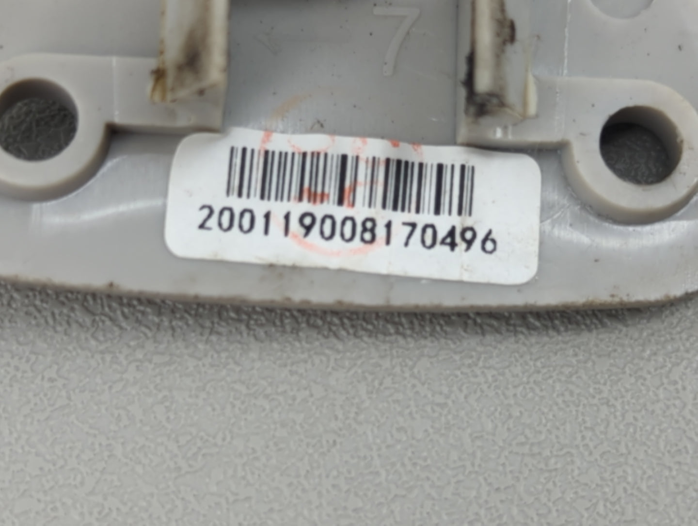 2014 Mitsubishi Mirage Sun Visor Shade Replacement Passenger Right Mirror Fits OEM Used Auto Parts - Oemusedautoparts1.com