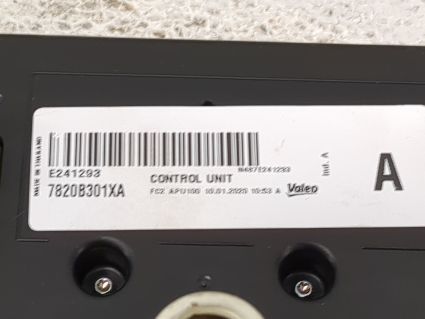 2020 Mitsubishi Mirage Climate Control Module Temperature AC/Heater Replacement P/N:7820B301XA Fits OEM Used Auto Parts - Oe