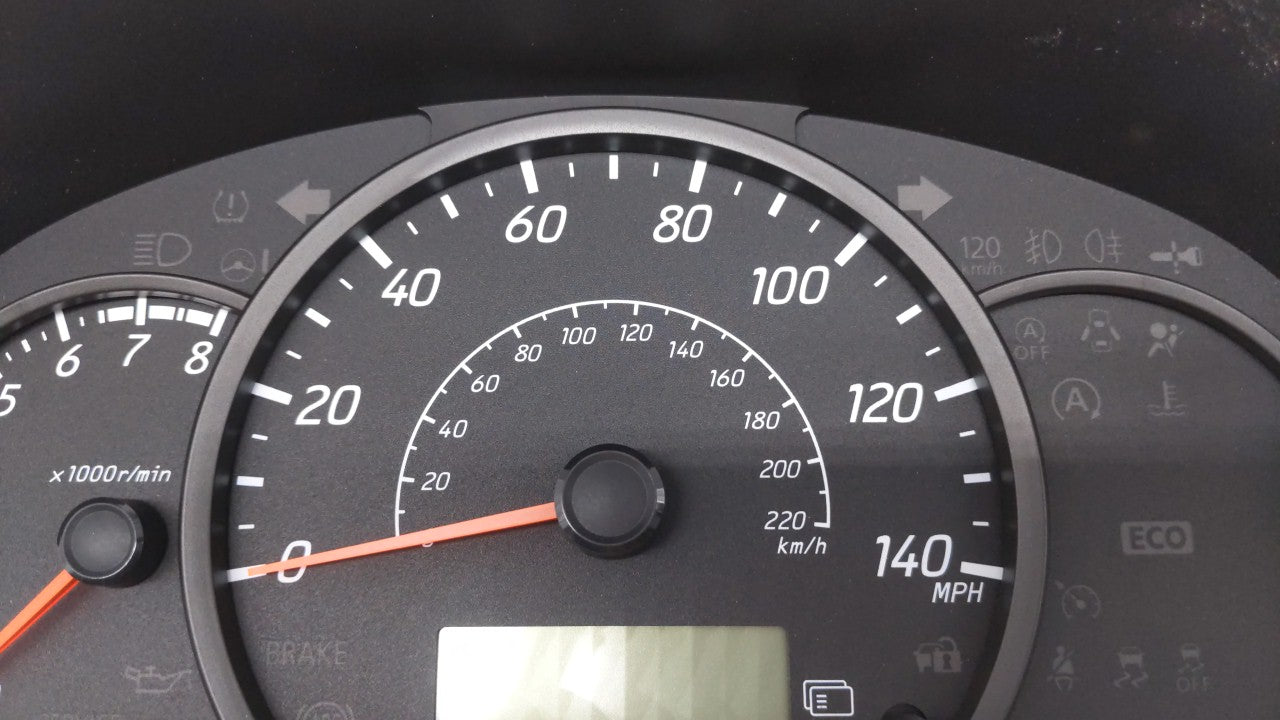 2020 Mitsubishi Mirage Instrument Cluster Speedometer Gauges P/N:157580-4230 157560-1454, 8100B573 Fits OEM Used Auto Parts 