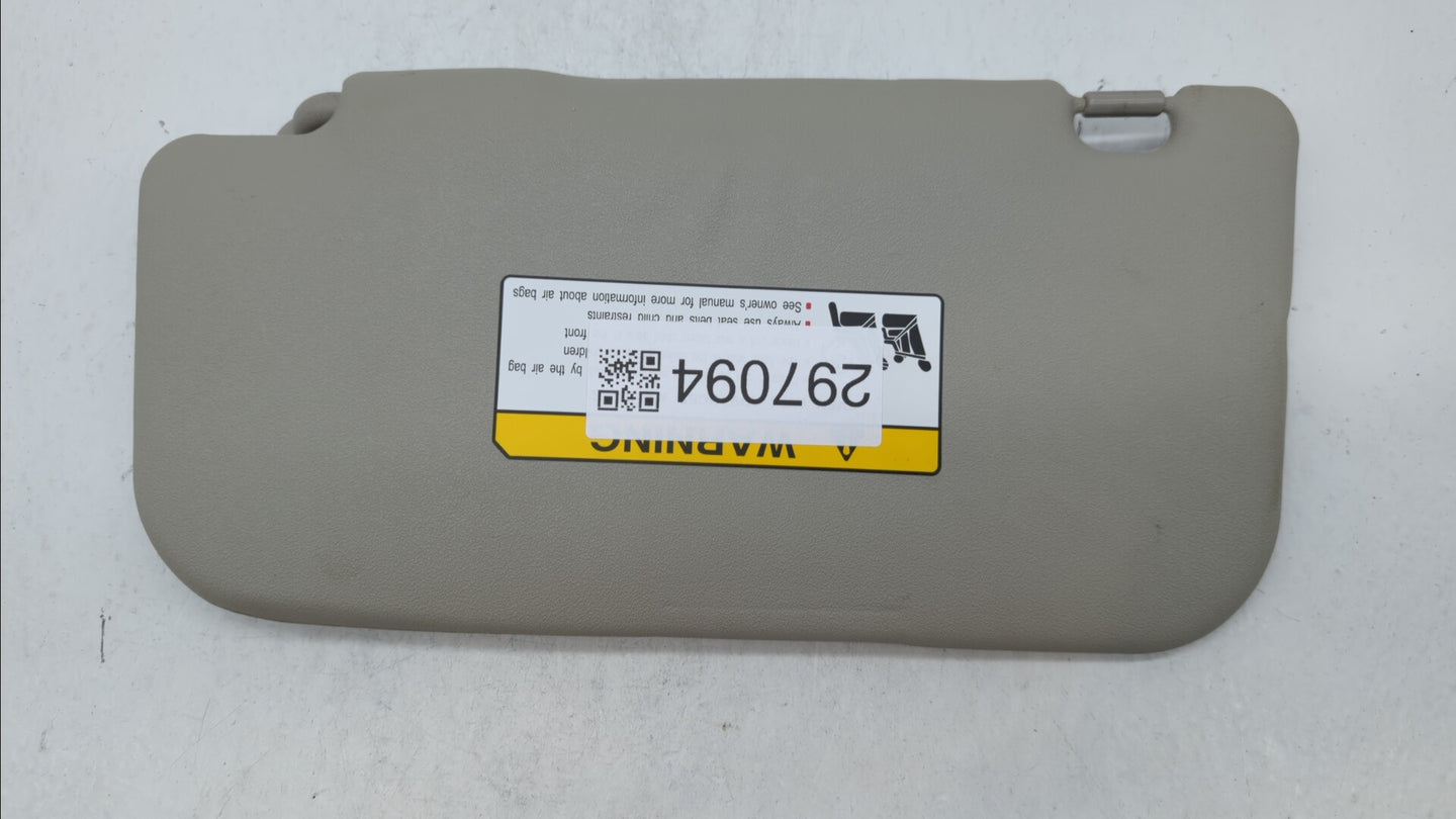 2020 Mitsubishi Mirage Sun Visor Shade Replacement Passenger Right Mirror Fits OEM Used Auto Parts - Oemusedautoparts1.com