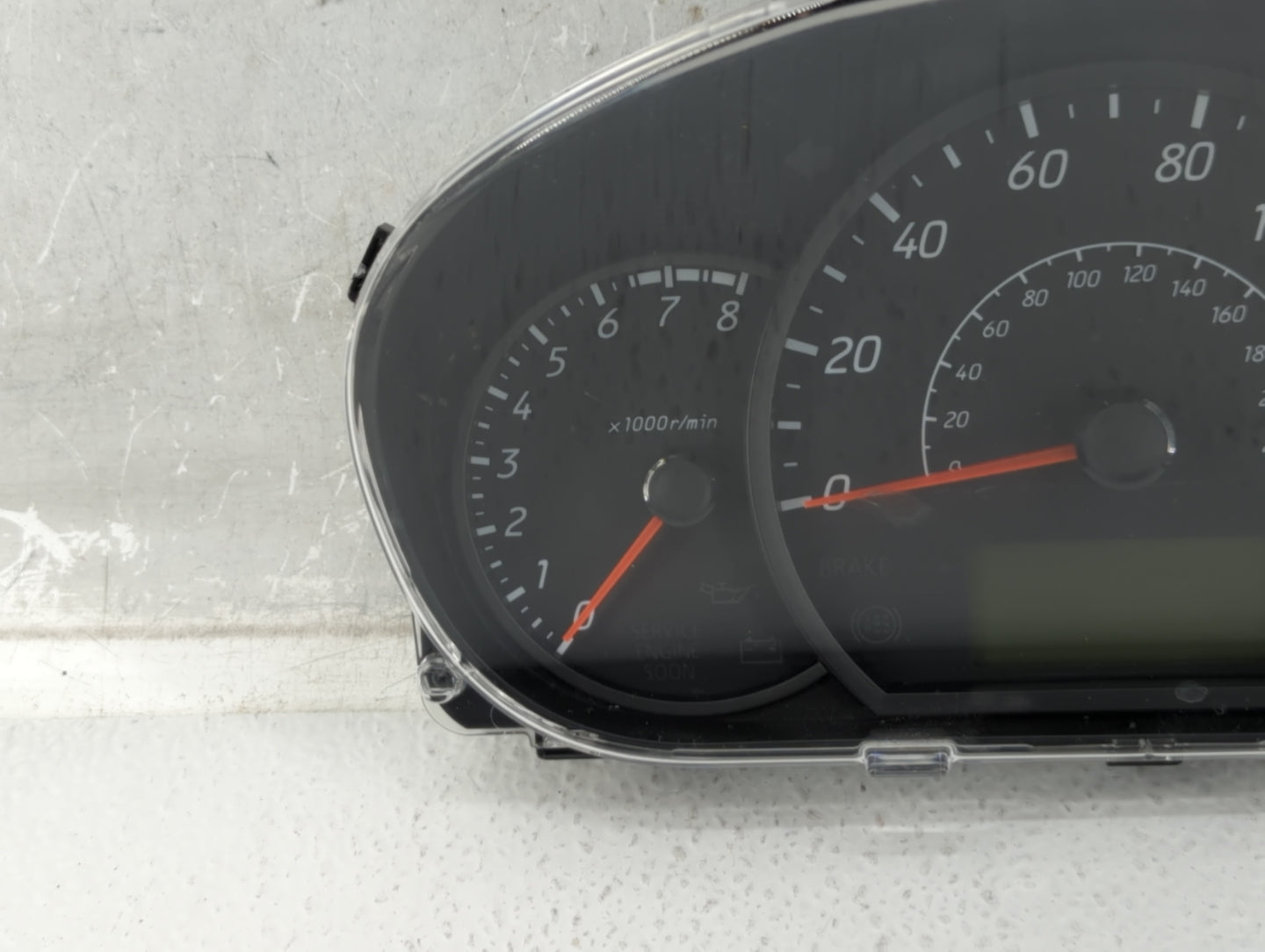 2020 Mitsubishi Mirage Instrument Cluster Speedometer Gauges P/N:157580-4230 157560-1454, 8100B573, 8100C577 Fits OEM Used A
