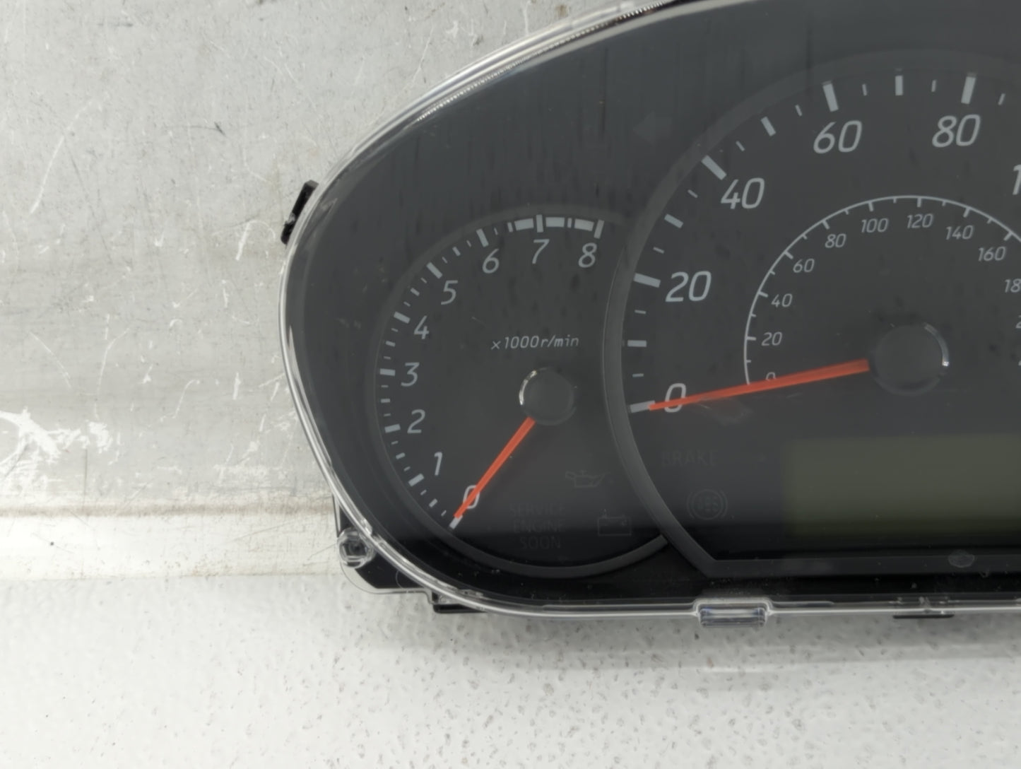 2020 Mitsubishi Mirage Instrument Cluster Speedometer Gauges P/N:157580-4230 157560-1454, 8100B573, 8100C577 Fits OEM Used A
