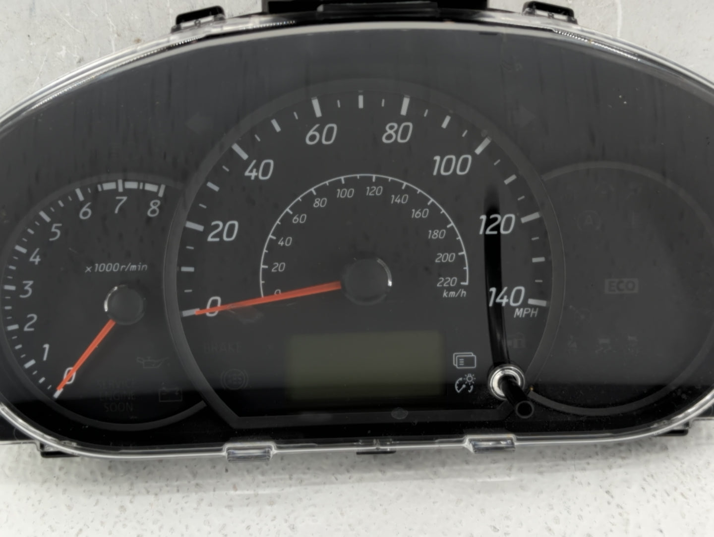 2020 Mitsubishi Mirage Instrument Cluster Speedometer Gauges P/N:157580-4230 157560-1454, 8100B573, 8100C577 Fits OEM Used A