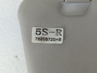 2014 Mitsubishi Mirage Sun Visor Shade Replacement Passenger Right Mirror Fits OEM Used Auto Parts - Oemusedautoparts1.com
