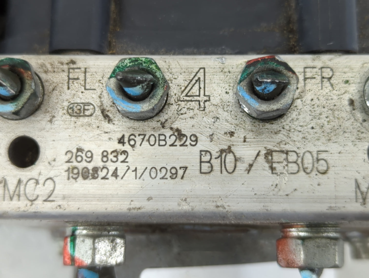 2020 Mitsubishi Mirage ABS Pump Control Module Replacement P/N:4670B229 269 832 Fits OEM Used Auto Parts - Oemusedautoparts1