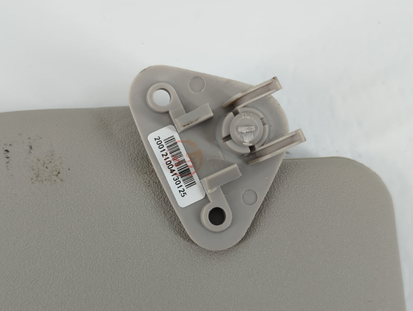 2014 Mitsubishi Mirage Sun Visor Shade Replacement Passenger Right Mirror Fits OEM Used Auto Parts - Oemusedautoparts1.com