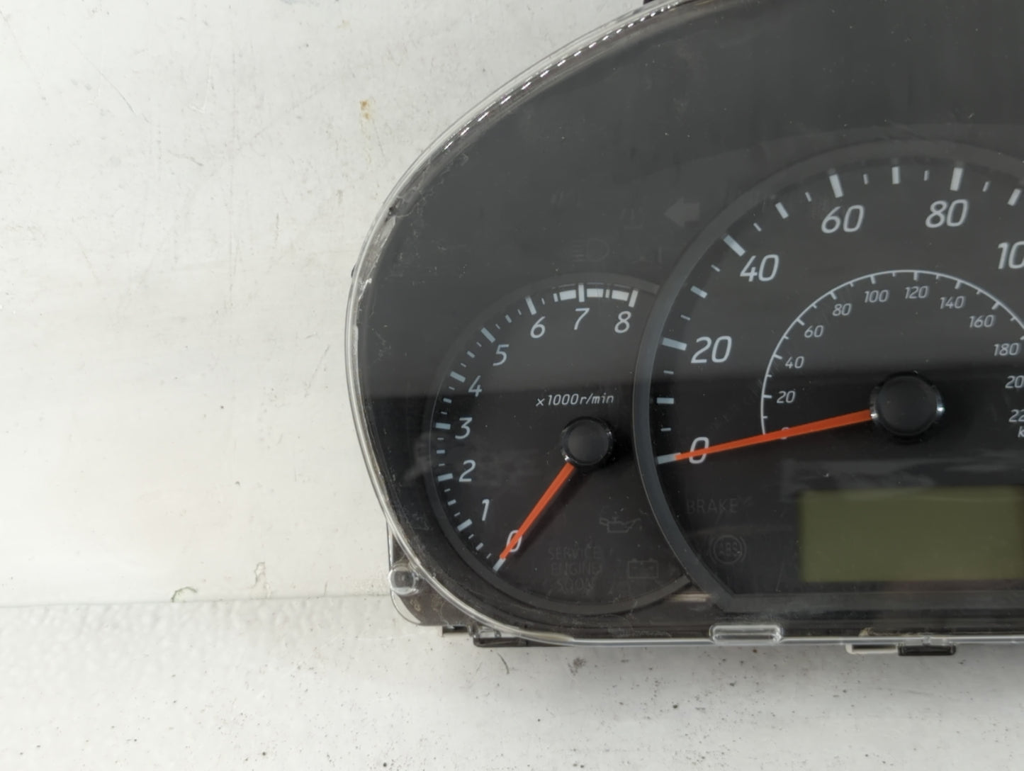 2020 Mitsubishi Mirage Instrument Cluster Speedometer Gauges P/N:8100C577 Fits OEM Used Auto Parts - Oemusedautoparts1.com