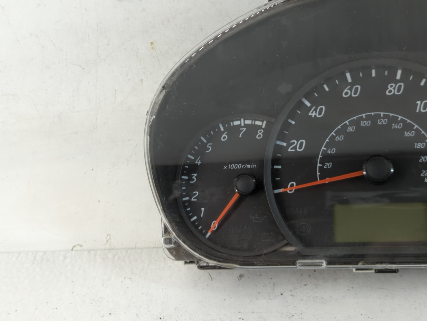 2020 Mitsubishi Mirage Instrument Cluster Speedometer Gauges P/N:8100C577 Miles: Fits OEM Used Auto Parts - Oemusedautoparts