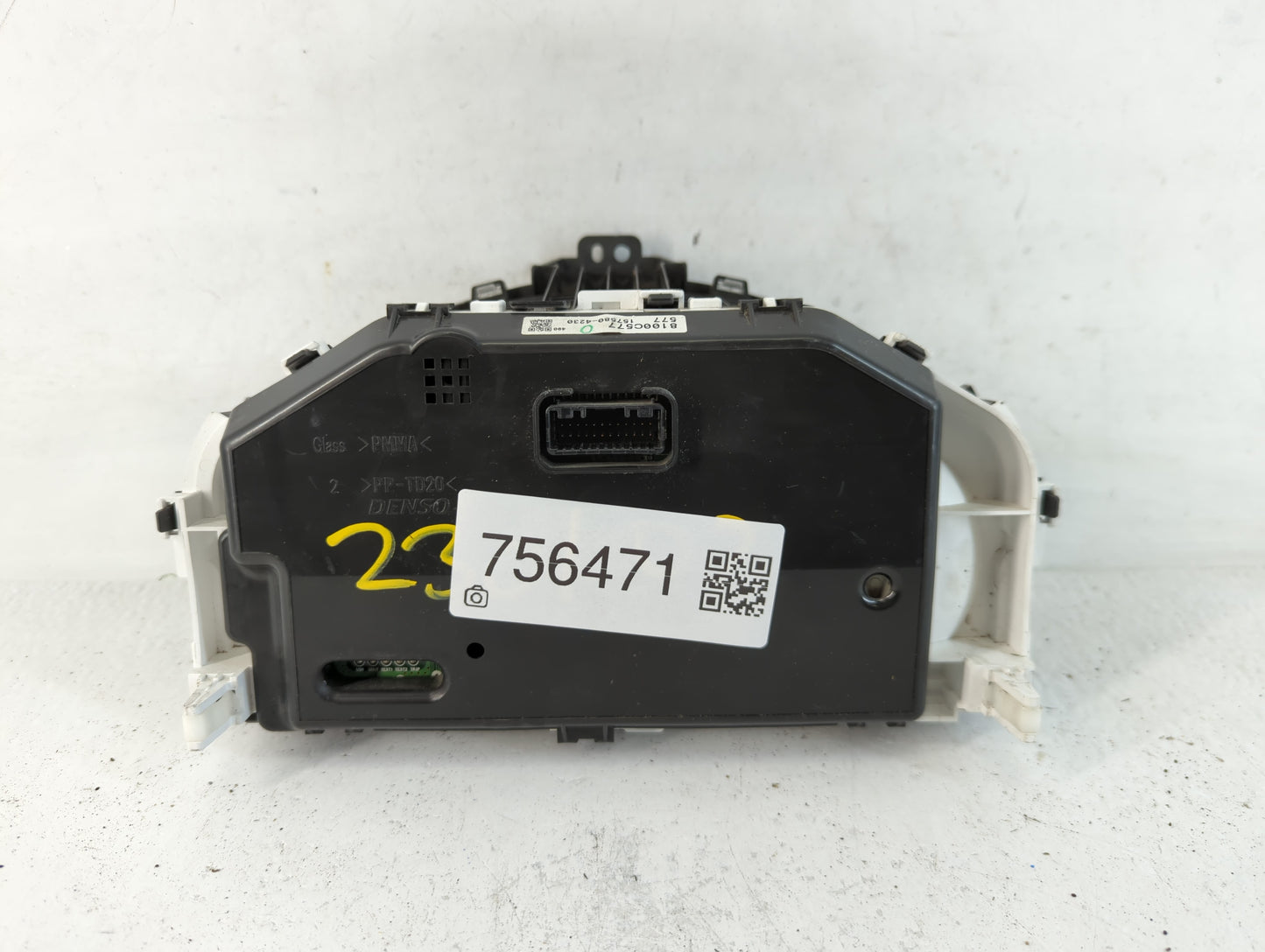2020 Mitsubishi Mirage Instrument Cluster Speedometer Gauges P/N:8100C577 Fits OEM Used Auto Parts - Oemusedautoparts1.com