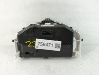 2020 Mitsubishi Mirage Instrument Cluster Speedometer Gauges P/N:8100C577 Fits OEM Used Auto Parts - Oemusedautoparts1.com
