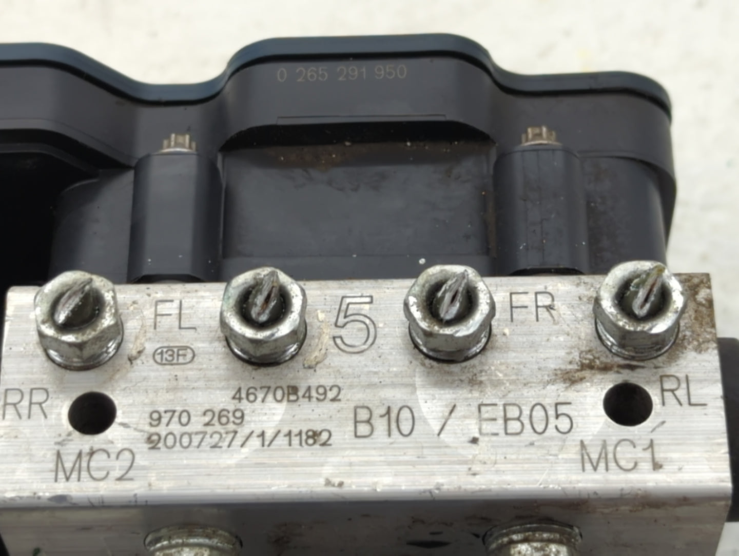 2020 Mitsubishi Mirage ABS Pump Control Module Replacement P/N:970 269 200727, 4670B492 Fits OEM Used Auto Parts - Oemusedau