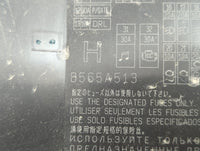 2014-2016 Mitsubishi Outlander Fusebox Fuse Box Panel Relay Module P/N:8565A513 Fits Fits 2014 2015 2016 OEM Used Auto Parts