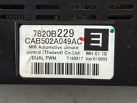 2020 Mitsubishi Outlander Climate Control Module Temperature AC/Heater Replacement P/N:7820B229 Fits OEM Used Auto Parts - O