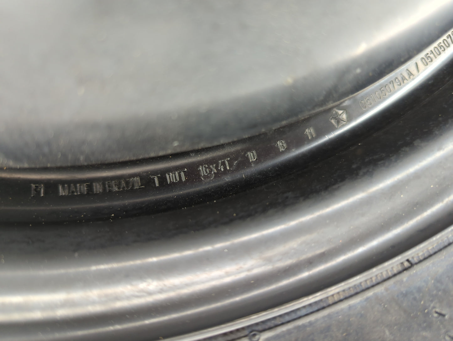 2003-2020 Mitsubishi Outlander Spare Donut Tire Wheel Rim Oem - Oemusedautoparts1.com