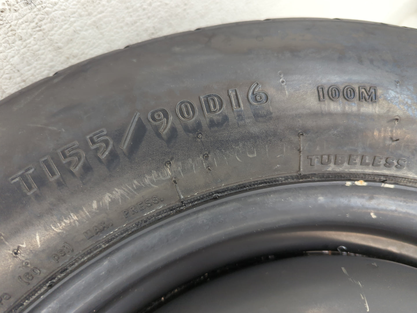 2003-2020 Mitsubishi Outlander Spare Donut Tire Wheel Rim Oem - Oemusedautoparts1.com
