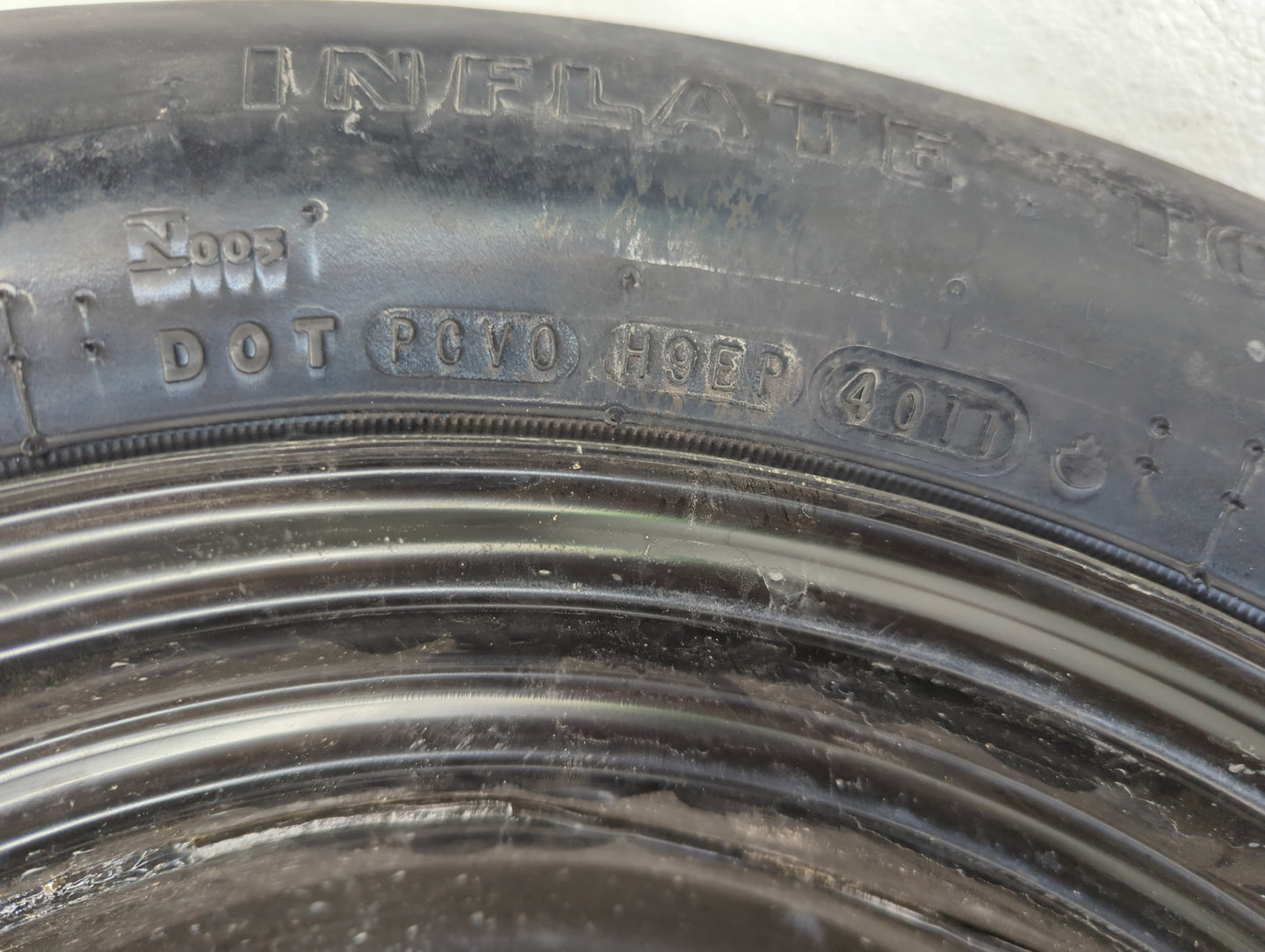 2003-2020 Mitsubishi Outlander Spare Donut Tire Wheel Rim Oem - Oemusedautoparts1.com