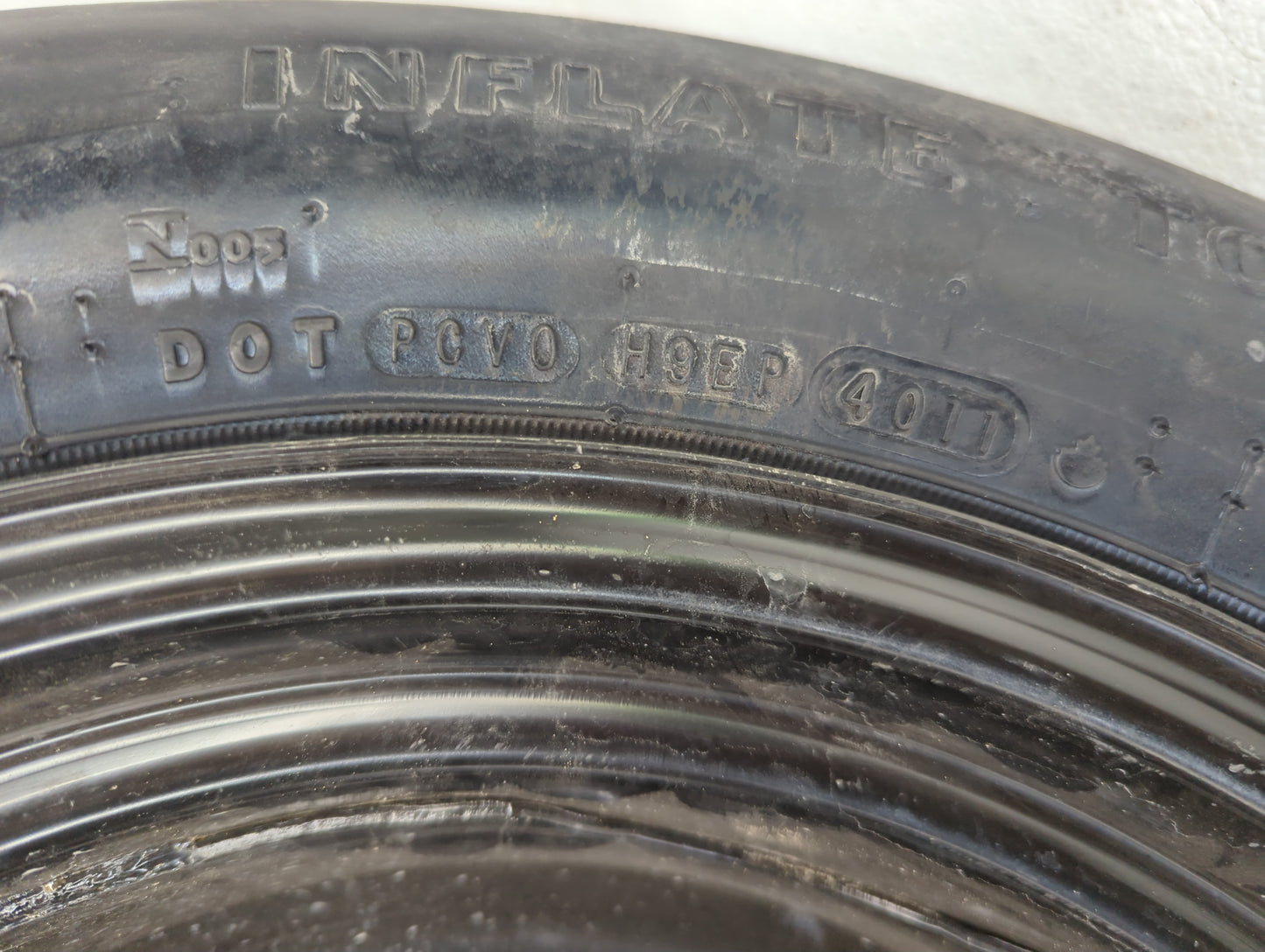 2003-2020 Mitsubishi Outlander Spare Donut Tire Wheel Rim Oem - Oemusedautoparts1.com
